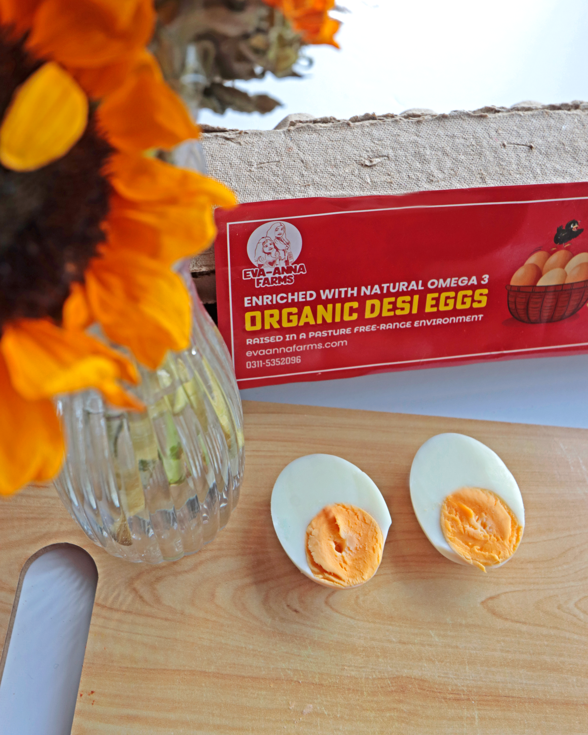 Dozen organic desi eggs for home delivery