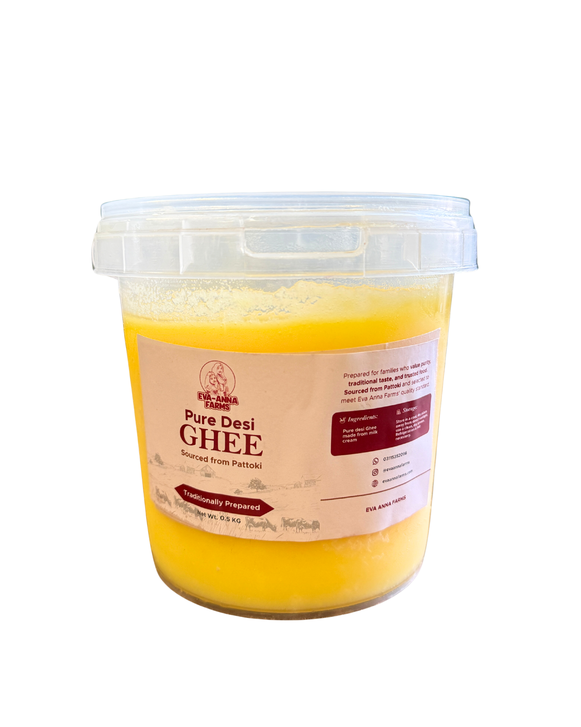 Pure Desi Ghee (0.5 KG)