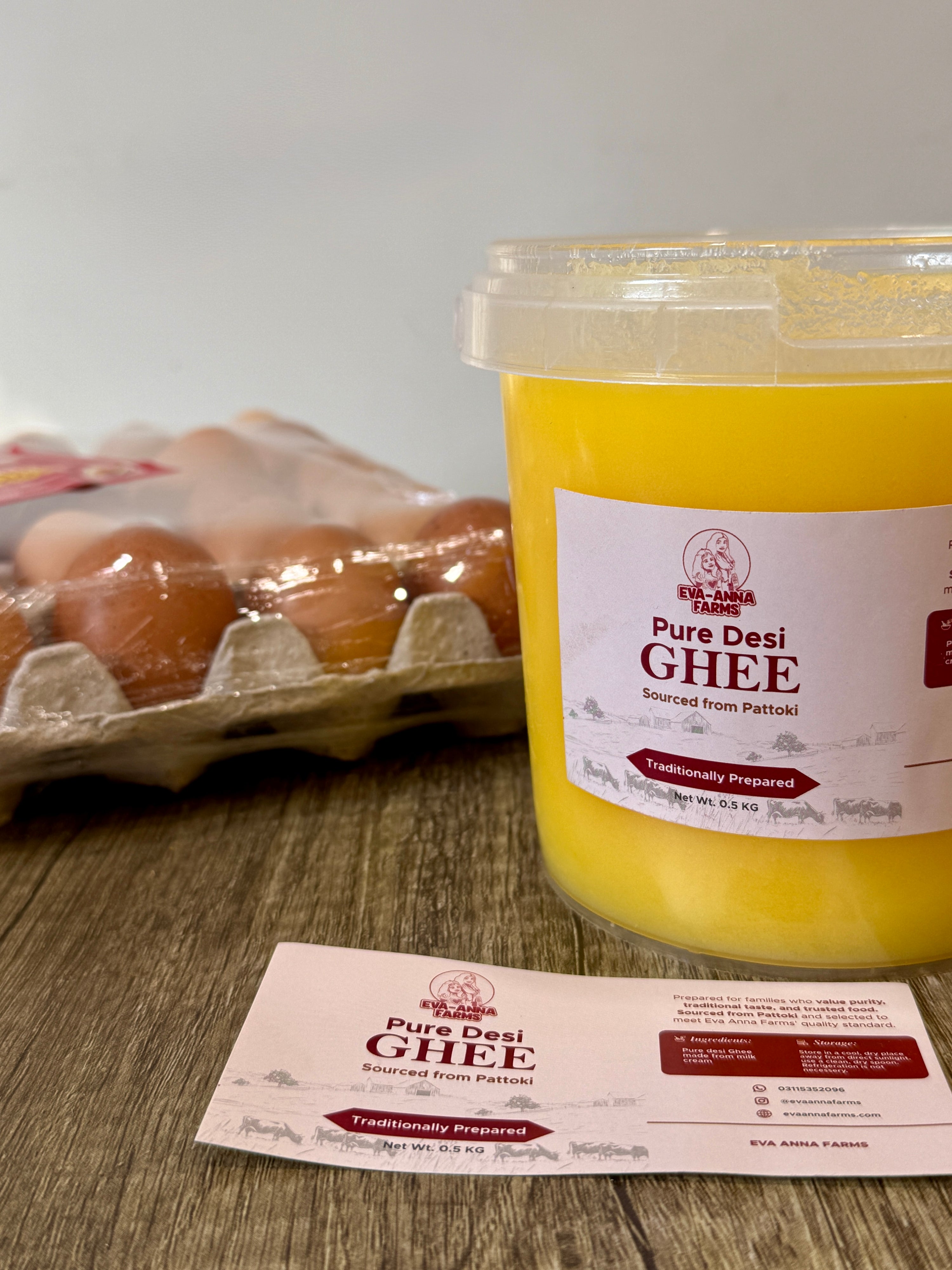 Pure Desi Ghee (0.5 KG)