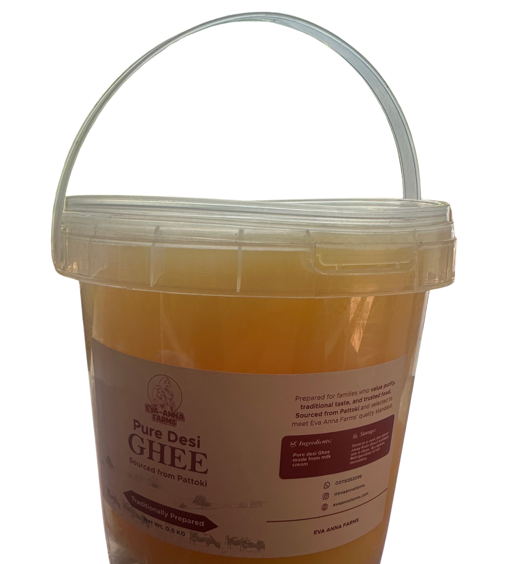 Pure Desi Ghee (0.5 KG)