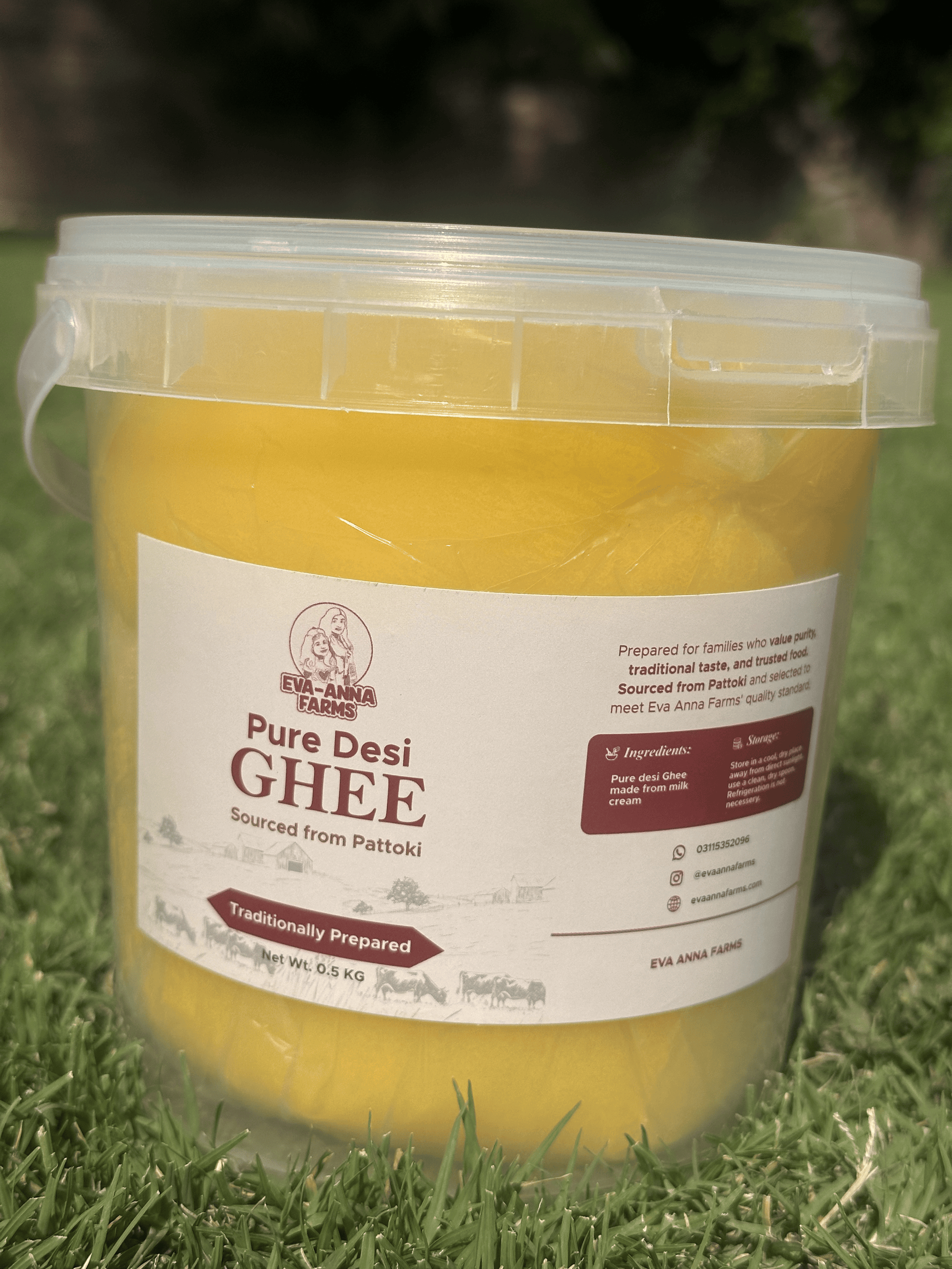 Pure Desi Ghee (0.5 KG)