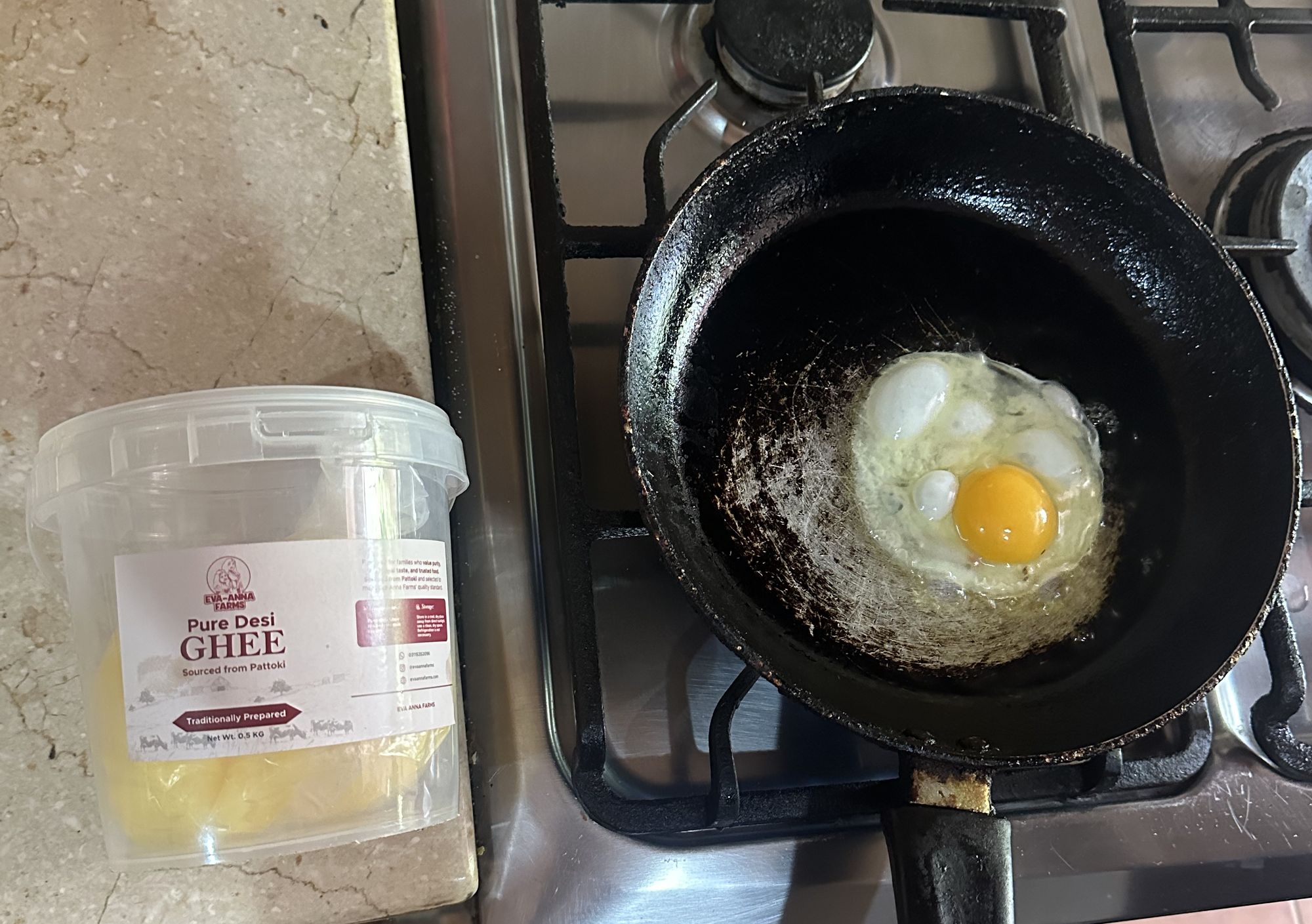 Pure Desi Ghee (0.5 KG)